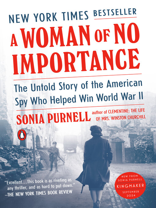 Title details for A Woman of No Importance by Sonia Purnell - Wait list